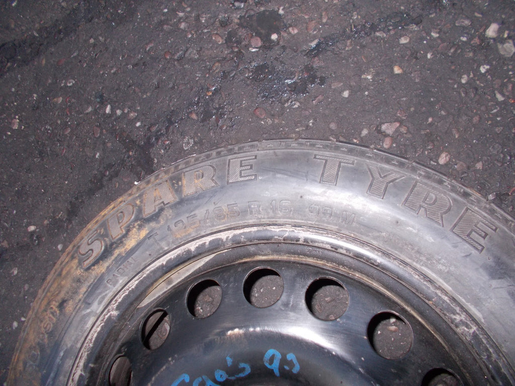 SAAB 93 PIRELLI 5 STUD 16 INCH SPARE STEEL WHEEL 125/85 R16