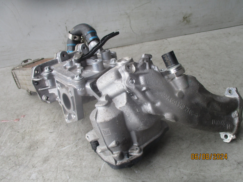 2015 MERCEDES BENZ C CLASS 2.1 DIESEL EGR VALVE & COOLER A6511400660