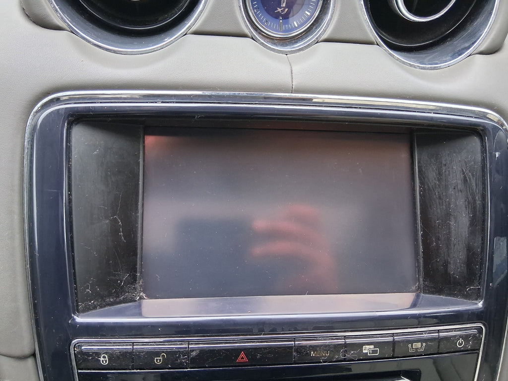 JAGUAR XJ X351 2012 MULTIMEDIA SAT NAV DISPLAY SCREEN LCD