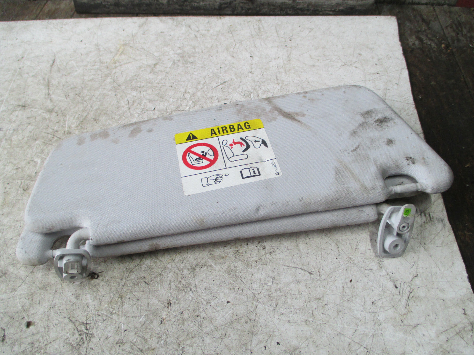 VAUXHALL CORSA E 2018 FRONT DRIVER + PASSENGER SUN VISOR