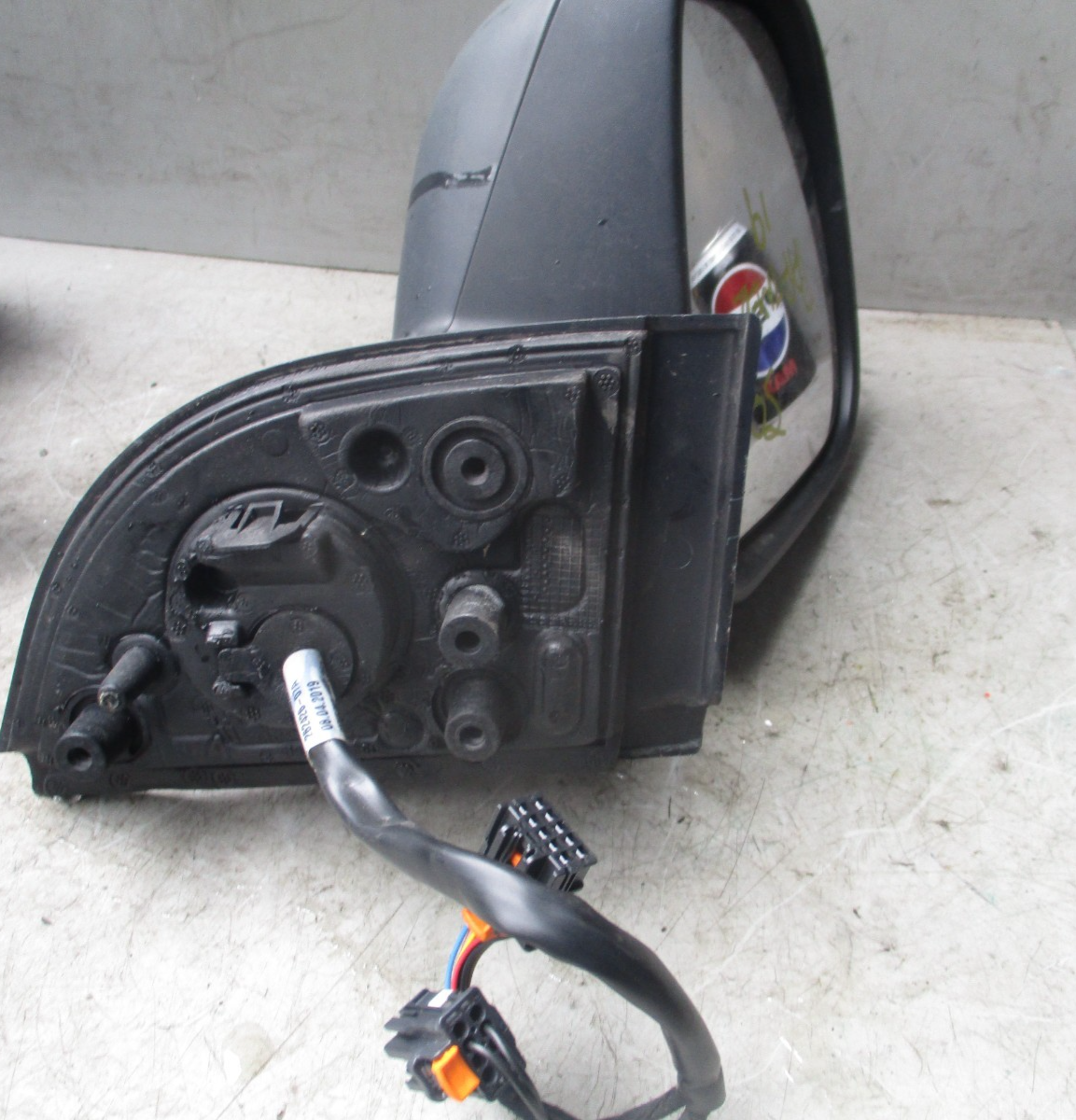 2019 PEUGEOT PARTNER OSF DRIVER SIDE MANUAL FOLD WING MIRROR 262426-07A