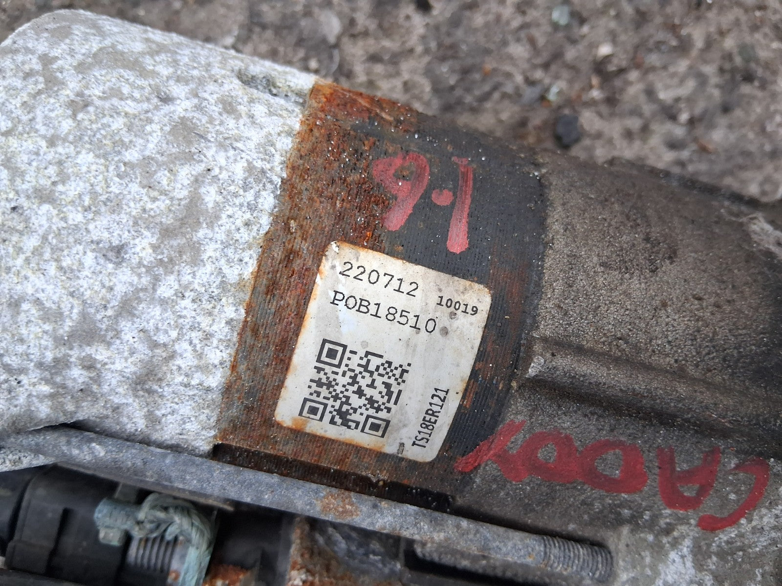 2014 VW VOLKSWAGEN CADDY 1.6 DIESEL STARTER MOTOR TS18ER121