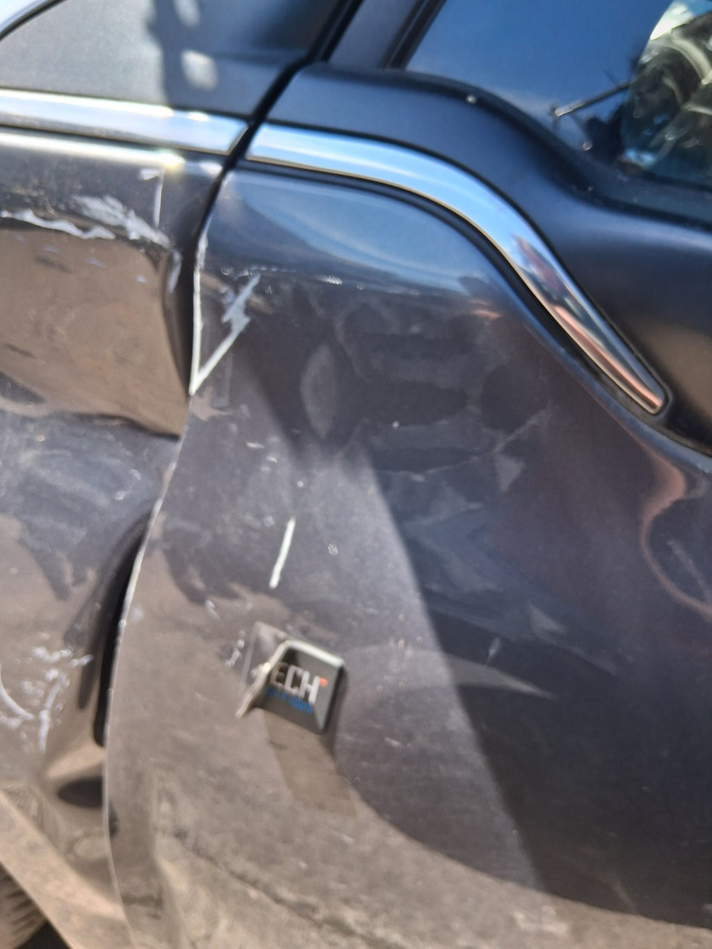 2019 PEUGEOT 208 MK1 NSF PASSENGER SIDE FRONT LEFT BARE DOOR GREY