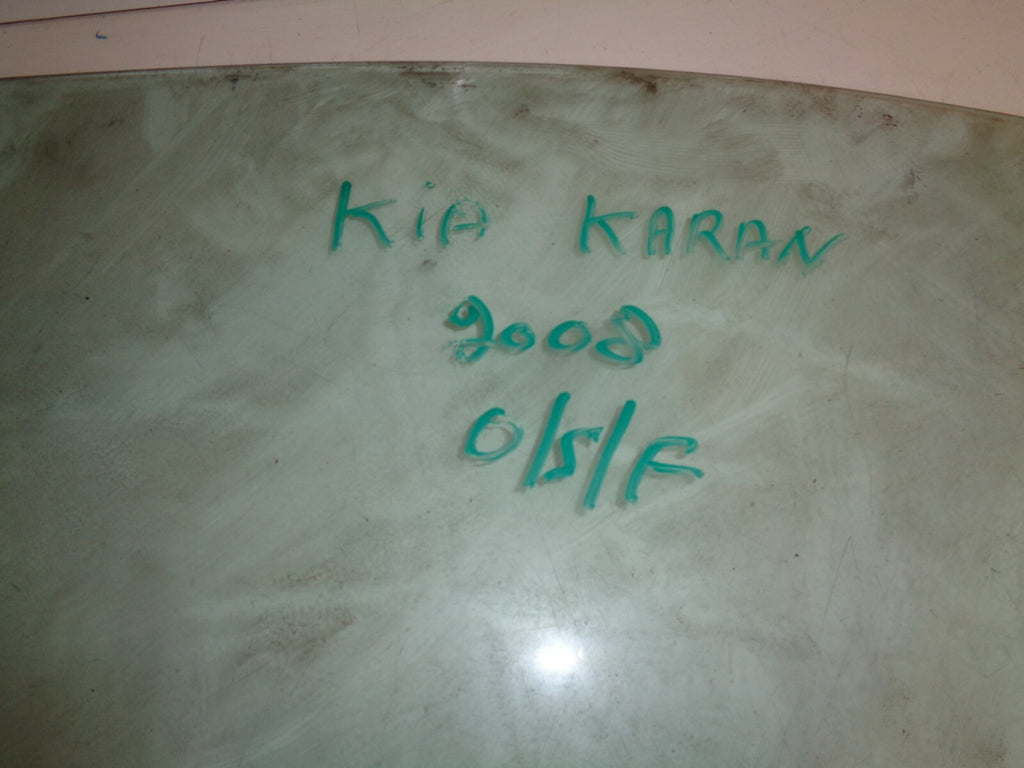KIA KARENS 2008 OSF DRIVER SIDE FRONT  RIGHT DOOR WINDOW GLASS E1143R00240