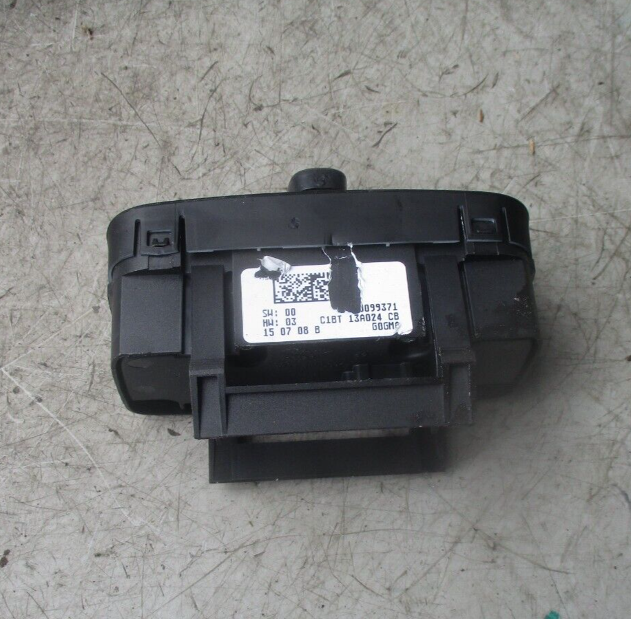 2016 FORD FIESTA DRIVER FRONT HEADLIGHT LIGHT CONTROL SWITCH