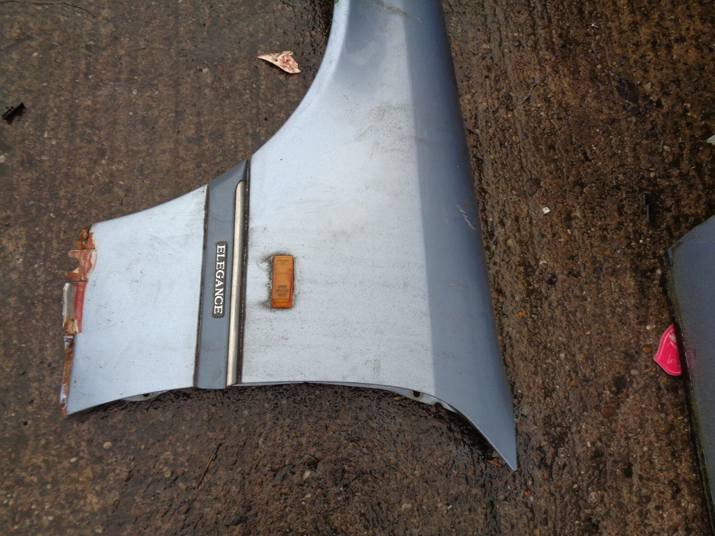 MERCEDES C CLASS W202 1994 C180 NS PASSENGER FRONT QUARTER WING BODY PANEL BLU