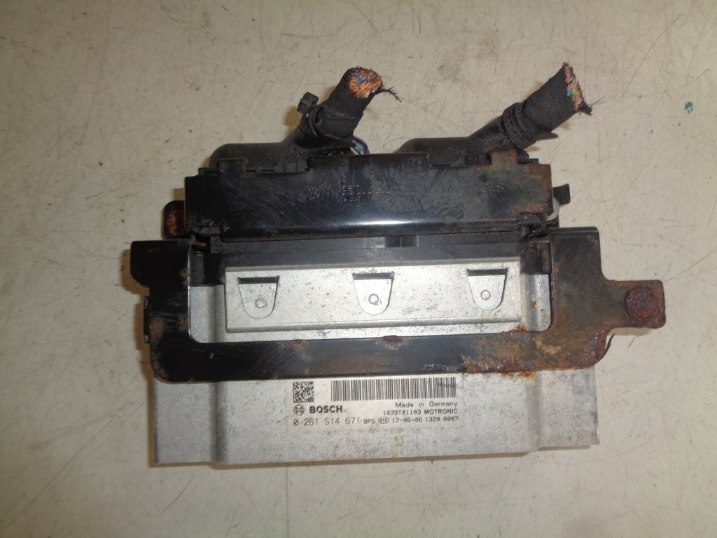 VW VOLKSWAGEN POLO 2017 6R 1.0 PETROL ECU ENGINE CONTROL MODULE 0261S14671