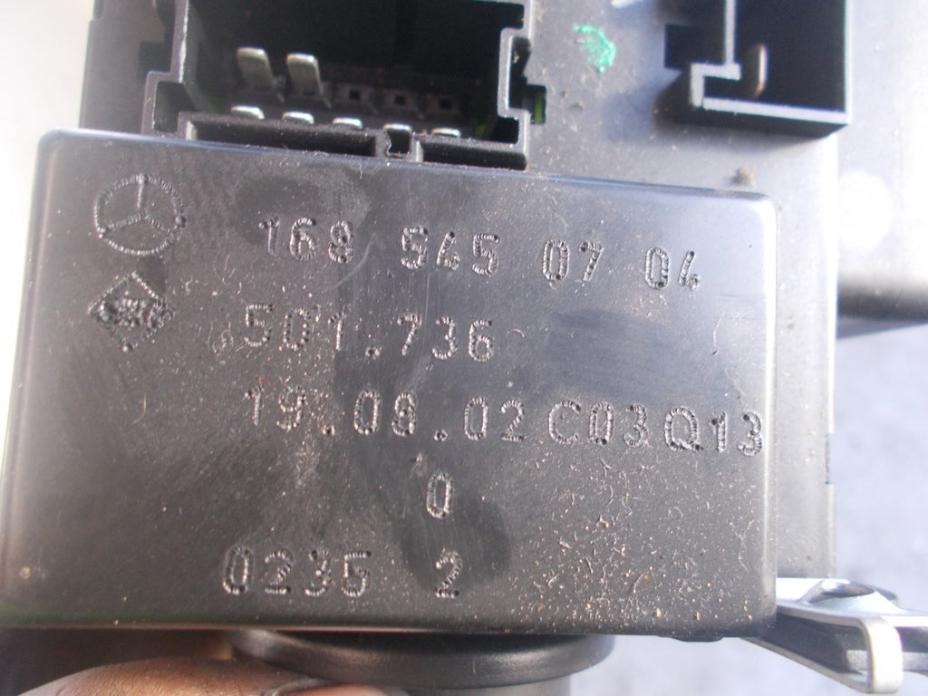 MERCEDES A CLASS W168 1997-2004 HEADLIGHT CONTROL SWITCH UNIT 1689450704