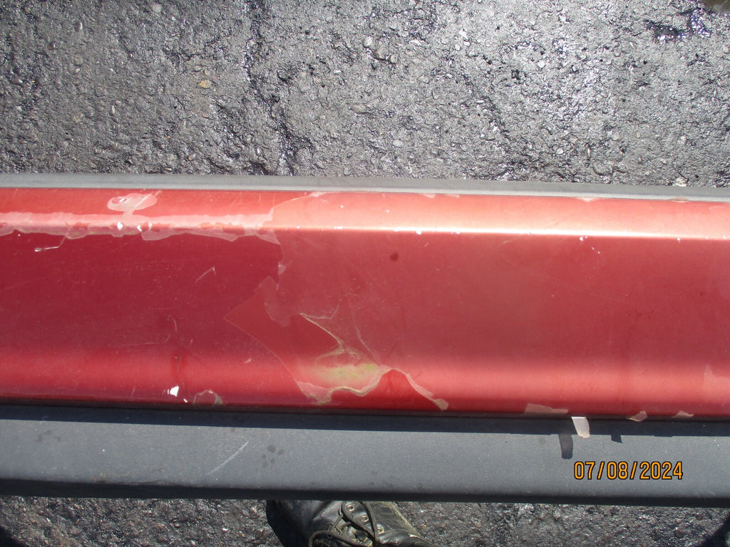 FORD FOCUS MK2 2008 FACELIFT ESTATE REAR COMPLETE BUMPER RED