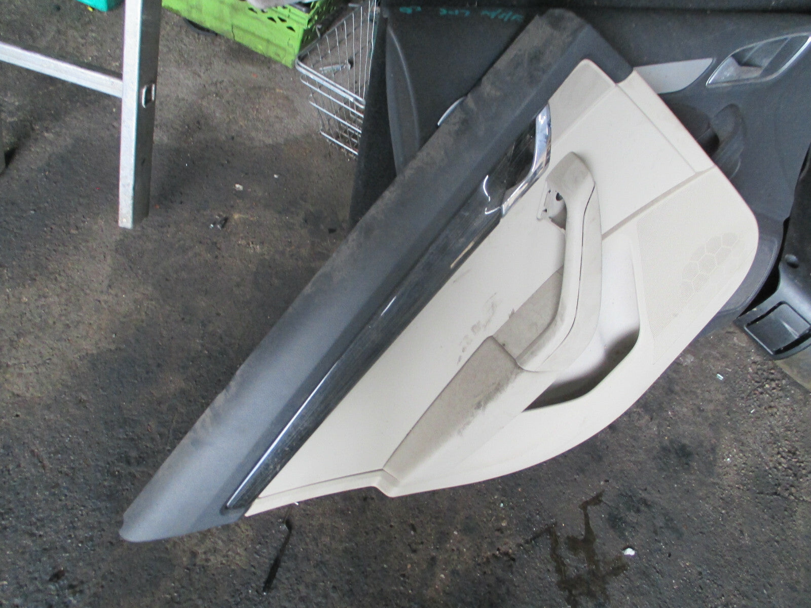 SKODA OCTAVIA MK3 2019 NSR PASSENGER SIDE REAR DOOR CARD