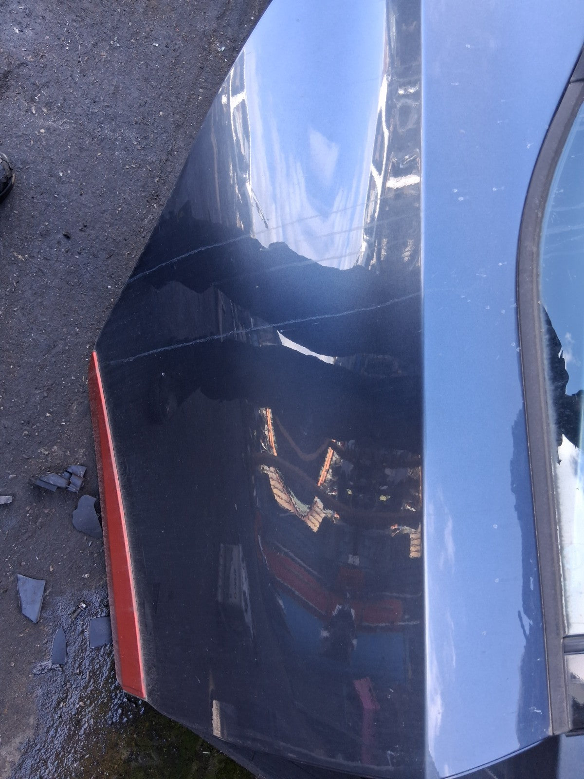 2018 NISSAN MICRA K14 OSR DRIVER SIDE REAR COMPLETE DOOR GREY TITANIUM KPN