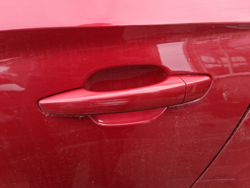 2020 VAUXHALL CORSA F HATCH NSR PASSENGER SIDE REAR EXTERIOR DOOR HANDLE RED