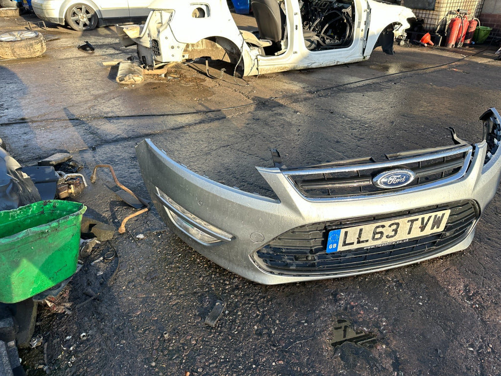 FORD MONDEO MK4 2013 FACELIFT FRONT BUMPER COMPLETE WITH DRL GRILLS H8 SILVER