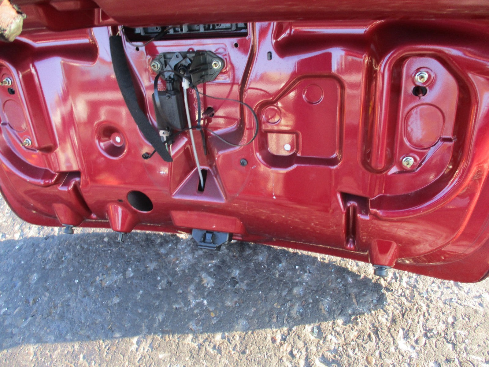 RENAULT MEGANE MK1 CONVERTIBLE REAR BOOTLID CHERRY RED NV713