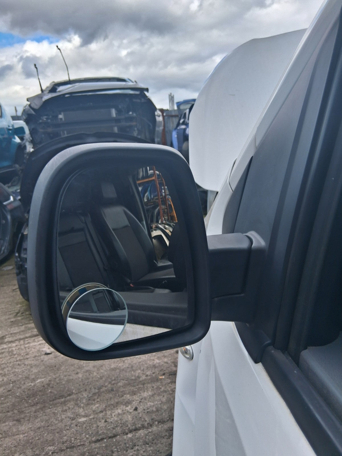 2019 CITROEN DISPATCH VIVARO MK3 NSF PASSENGER SIDE FRONT WING MIRROR BLACK