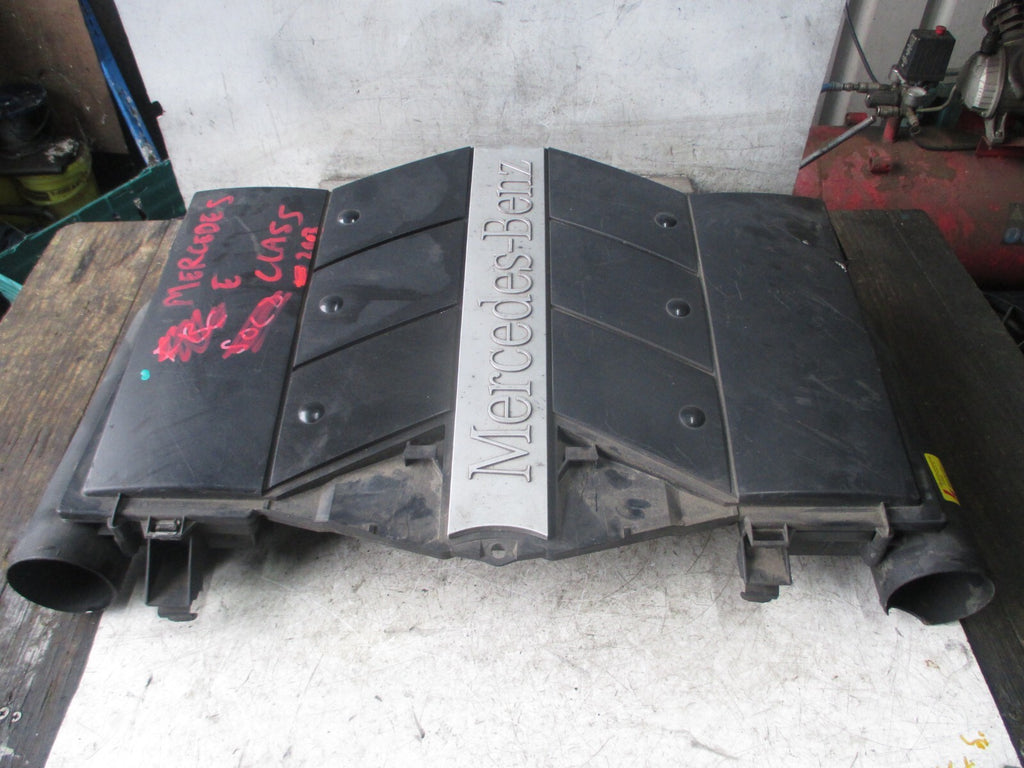 MERCEDES BENZ E CLASS W211 2003 ENGINE COVER AIT FILTER A1120901101
