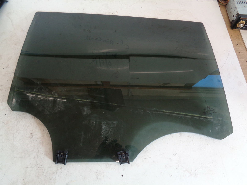 CITROEN C5 AIRCROSS 2019 OSR DRIVER SIDE REAR DOOR WINDOW GLASS