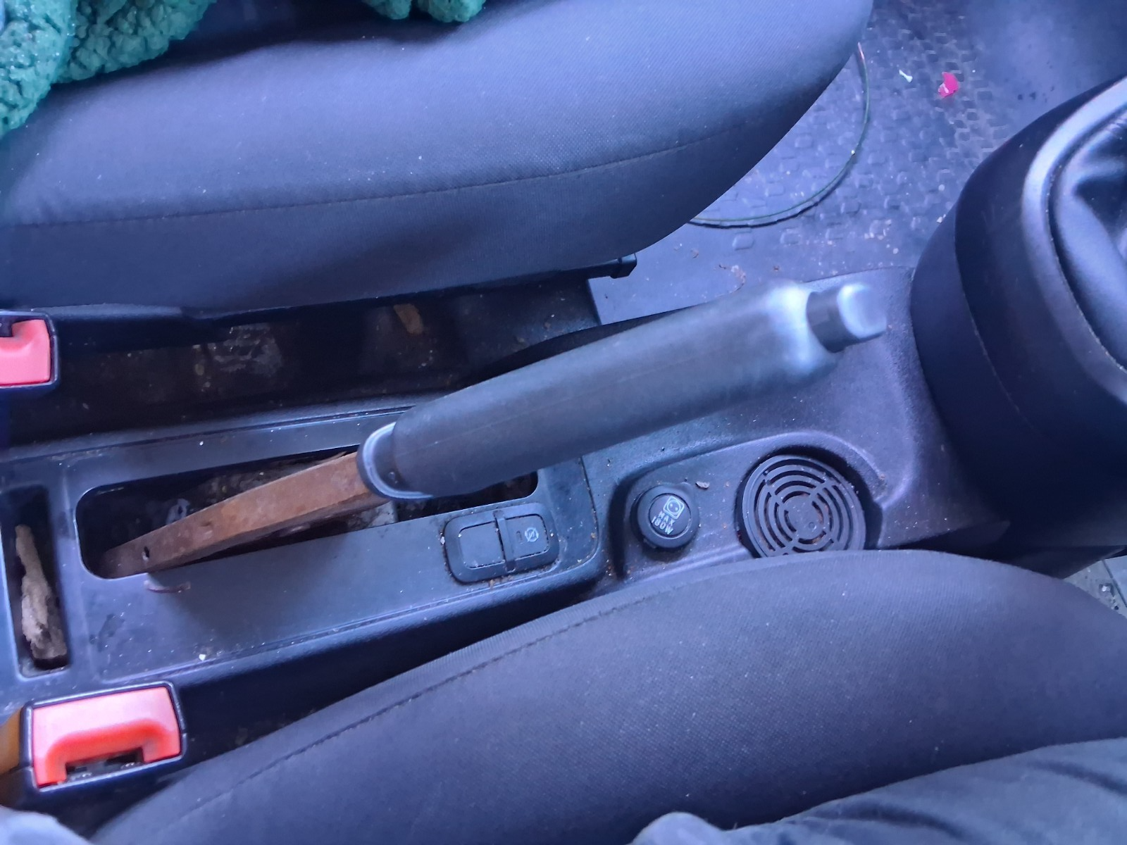 2015 VAUXHALL COMBO D MANUAL HANDBRAKE PARKING BRAKE LEVER MECHANISM