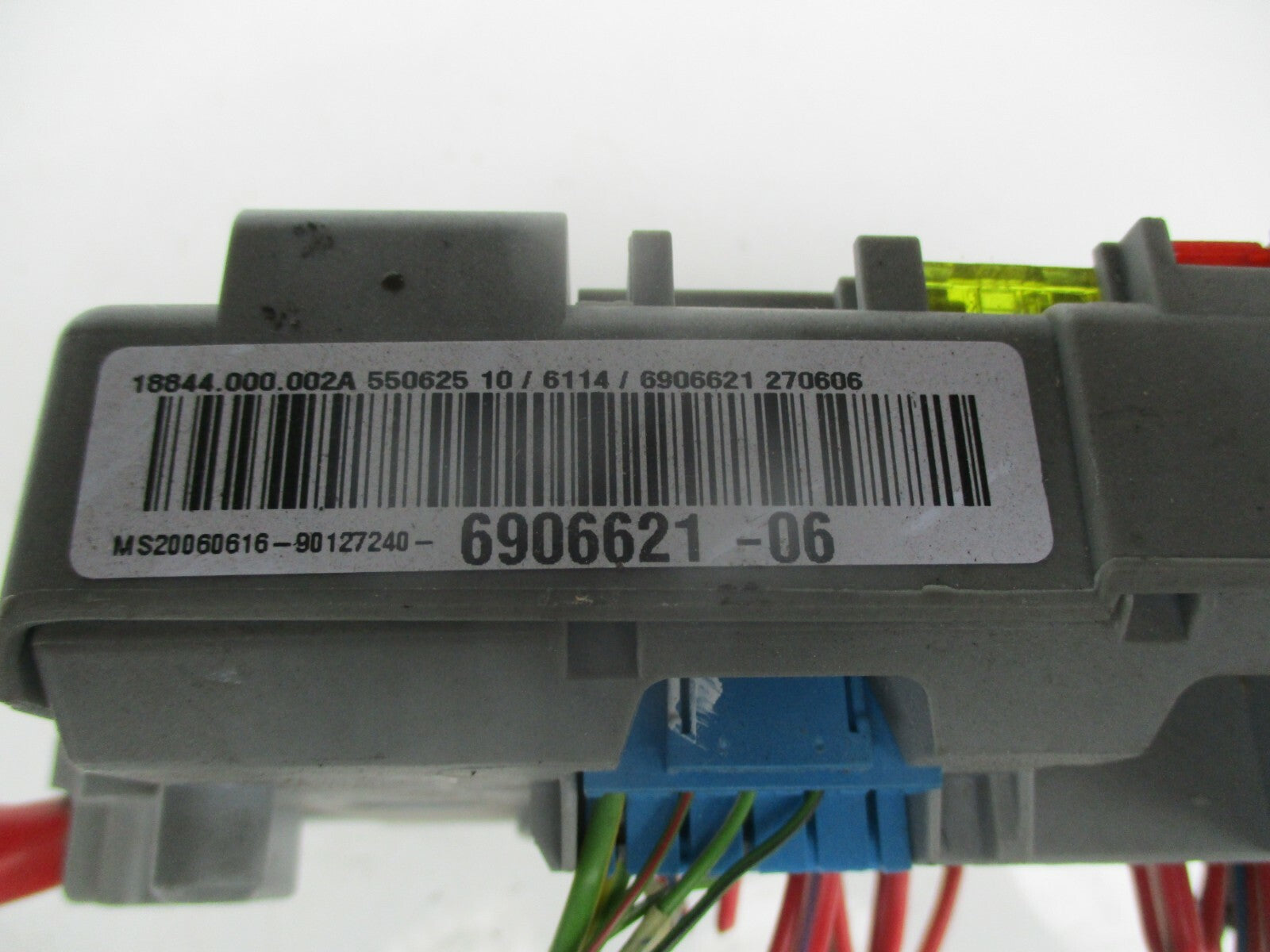 BMW 1 SERIES E87 2006 POWER DISTRIBUTION FUSE RELAY BOX B010098800 BJ3C119640