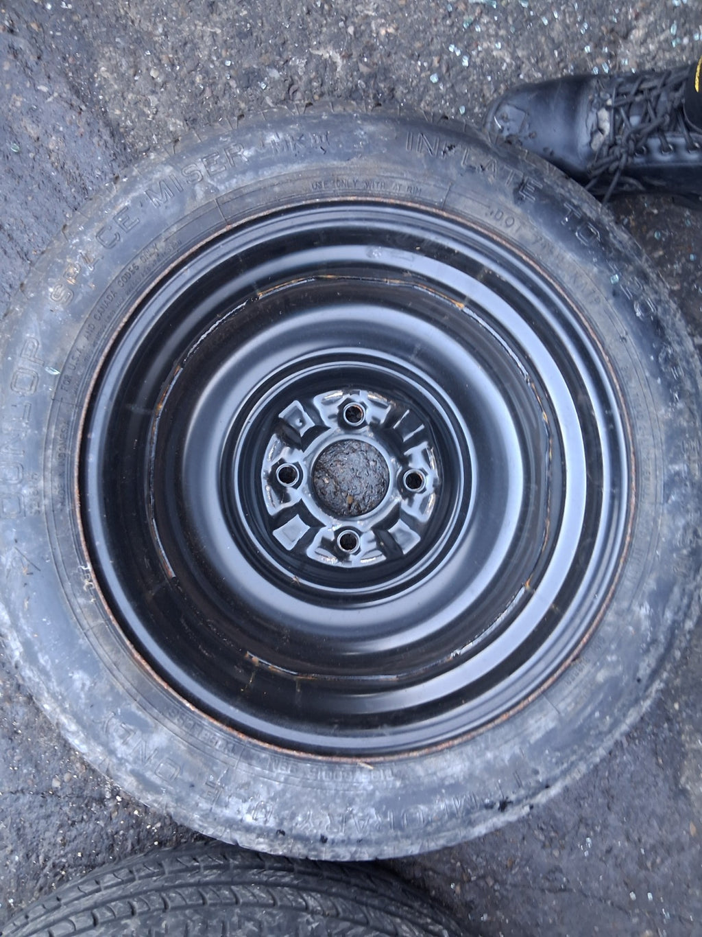 2005 NISSAN ALMERA MK2 15 INCH SPACE SAVER SPARE WHEEL WITH TYRE 135/80D15