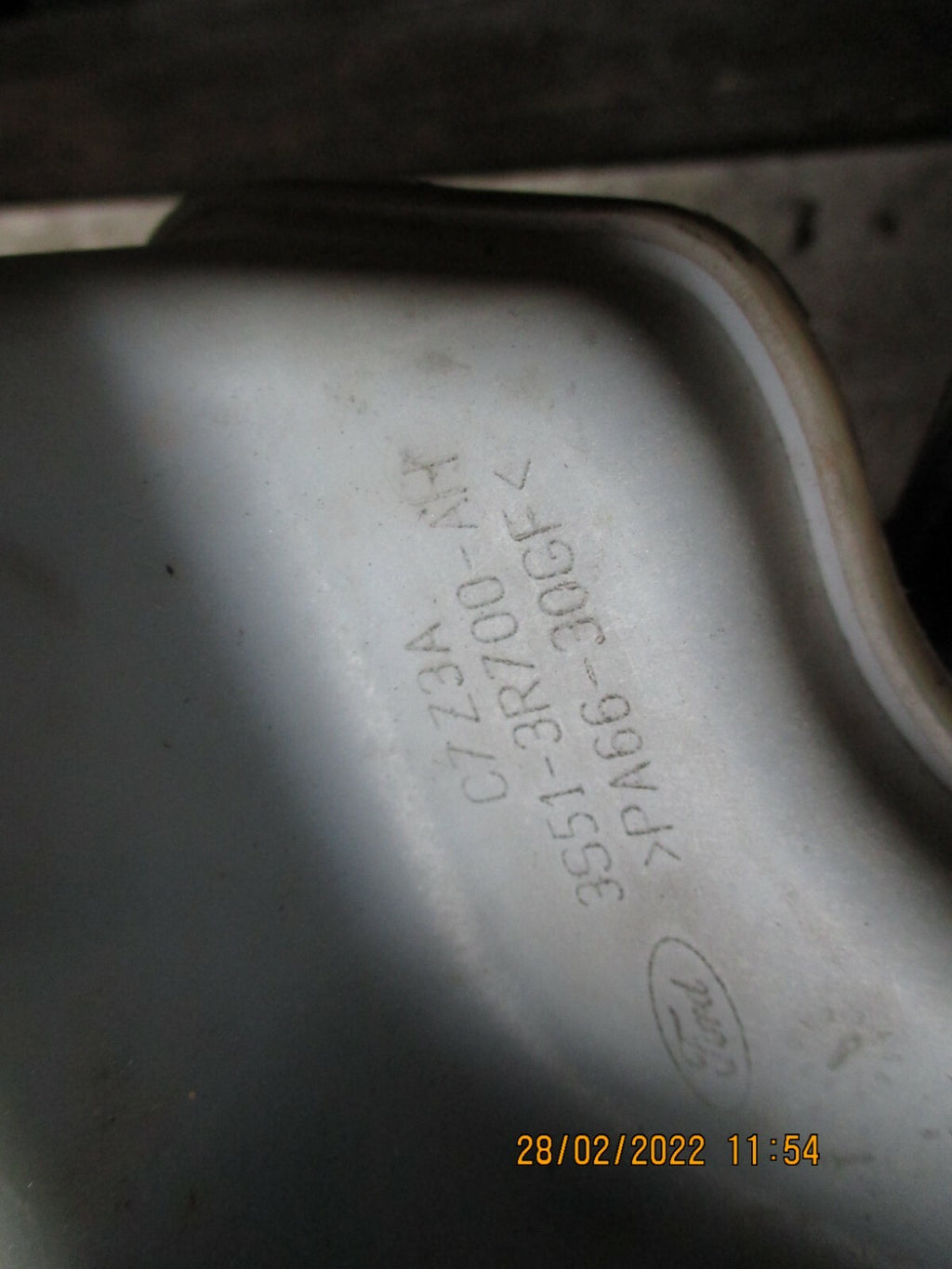 FORD KA 2008 MK1 PAS POWER STEERING FLUID RESERVOIR BOTTLE TANK 3S51-3R700-AH