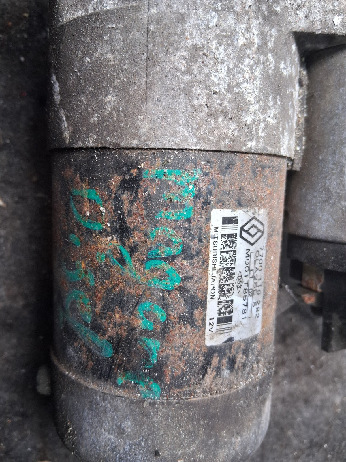 2005 RENAULT MEGANE MK2 1.5 DIESEL STARTER MOTOR 7700116282