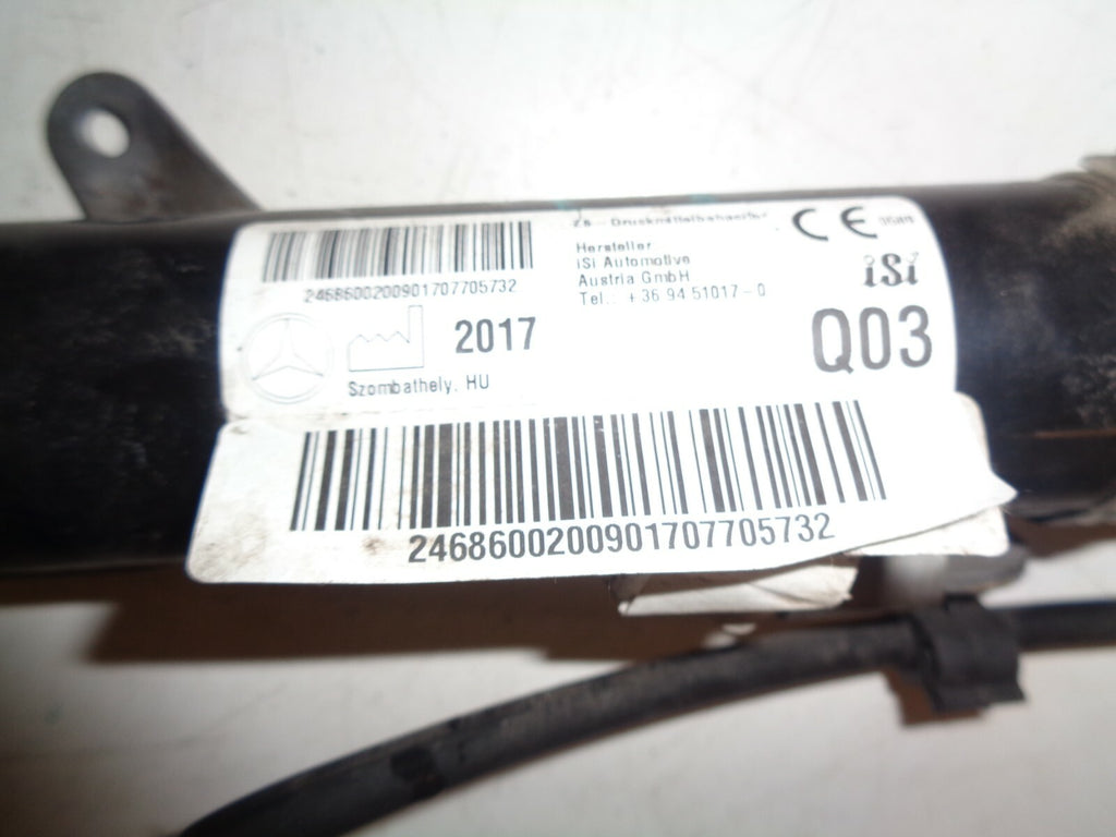 MERCEDES BENZ 2017 A CLASS A180  W176 PRESSURE AGENT CONTAINER 246860020