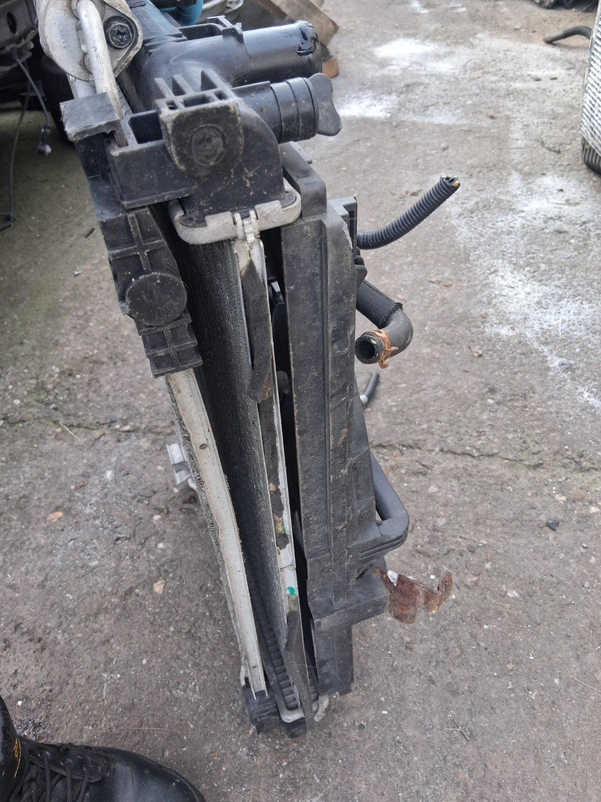 2016 NISSAN JUKE F15 1.5 DIESEL RADIATOR RAD PACK 214811KK5C
