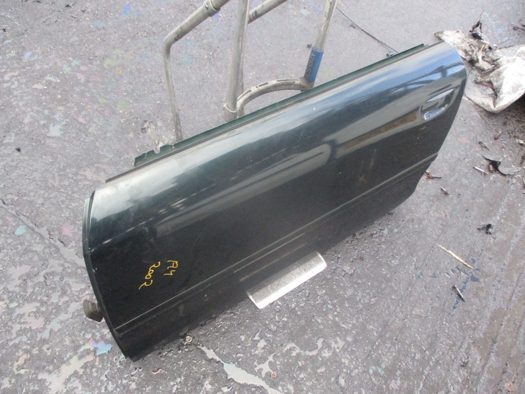 AUDI A4 B6 2002 CONVERTIBLE NS PASSENGER SIDE BARE DOOR GREEN
