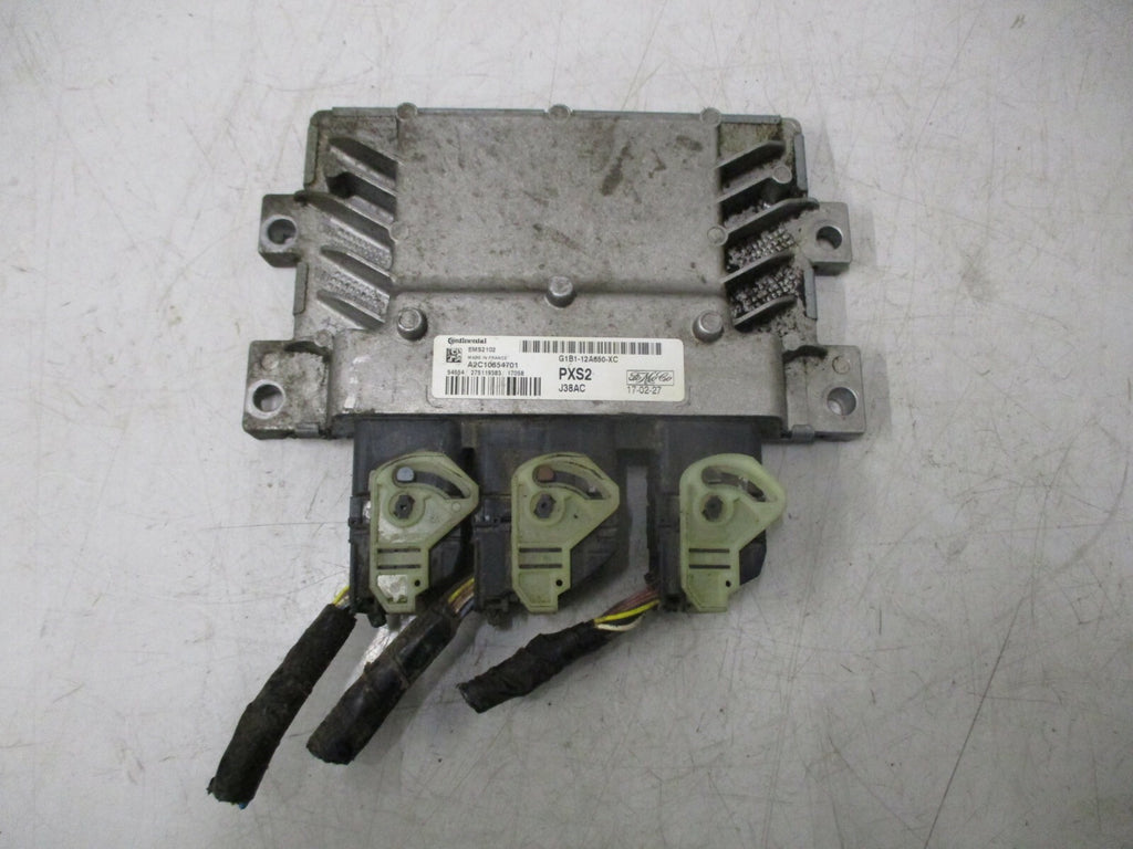 FORD FIESTA MK7 1.25 82HP 2017 ECU ENGINE CONTROL UNIT MODULE G1B1-12A650-XC