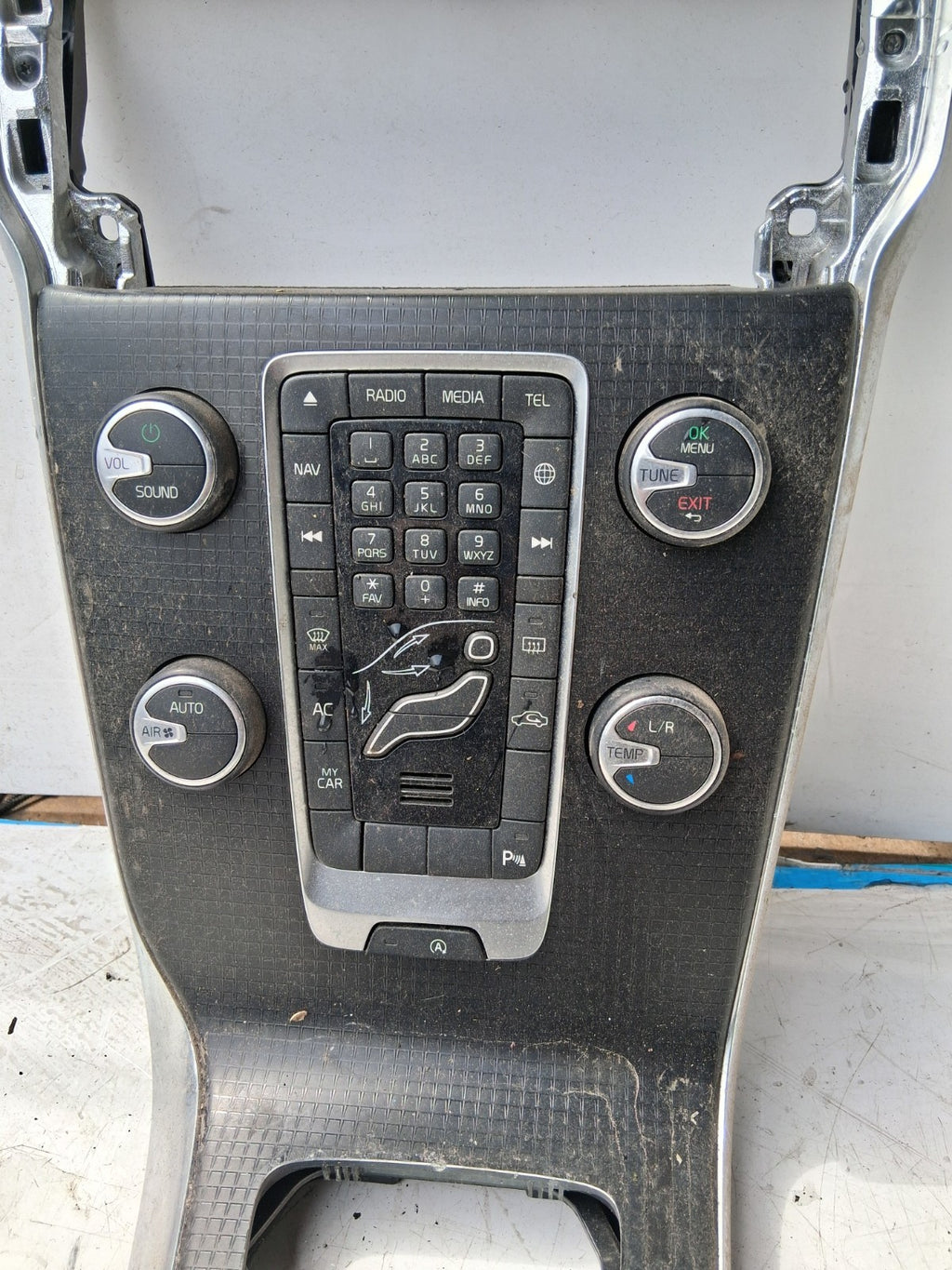 2016 VOLVO V40 HEATER AC CLIMATE CONTROL SWITCH PANEL