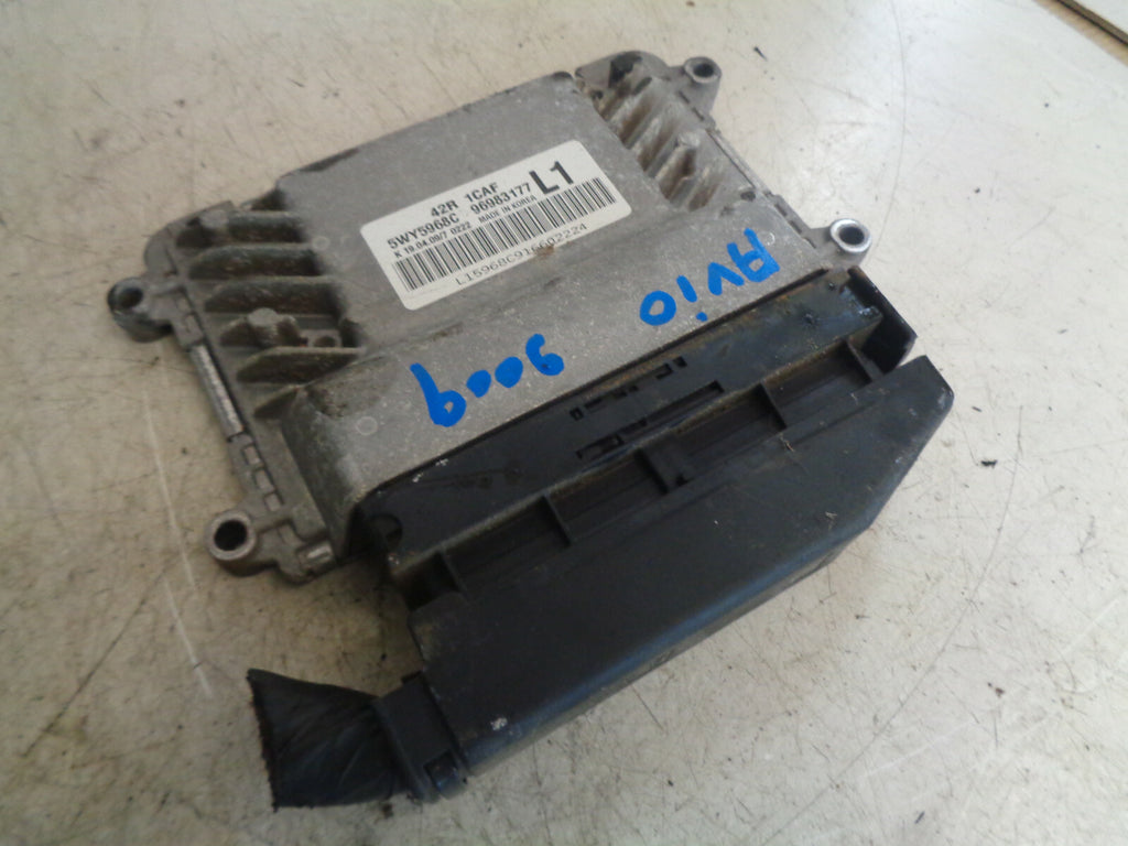 CHEVROLET AVEO 2009 1.2 PETROL ECU ENGINE CONTROL MODULE 96983177