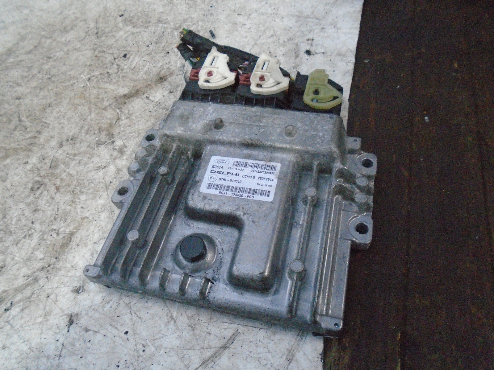 FORD MONDEO MK4 2013 2.0 DIESEL ECU ENGINE CONTROL MODULE UNIT BG9112A650FGD