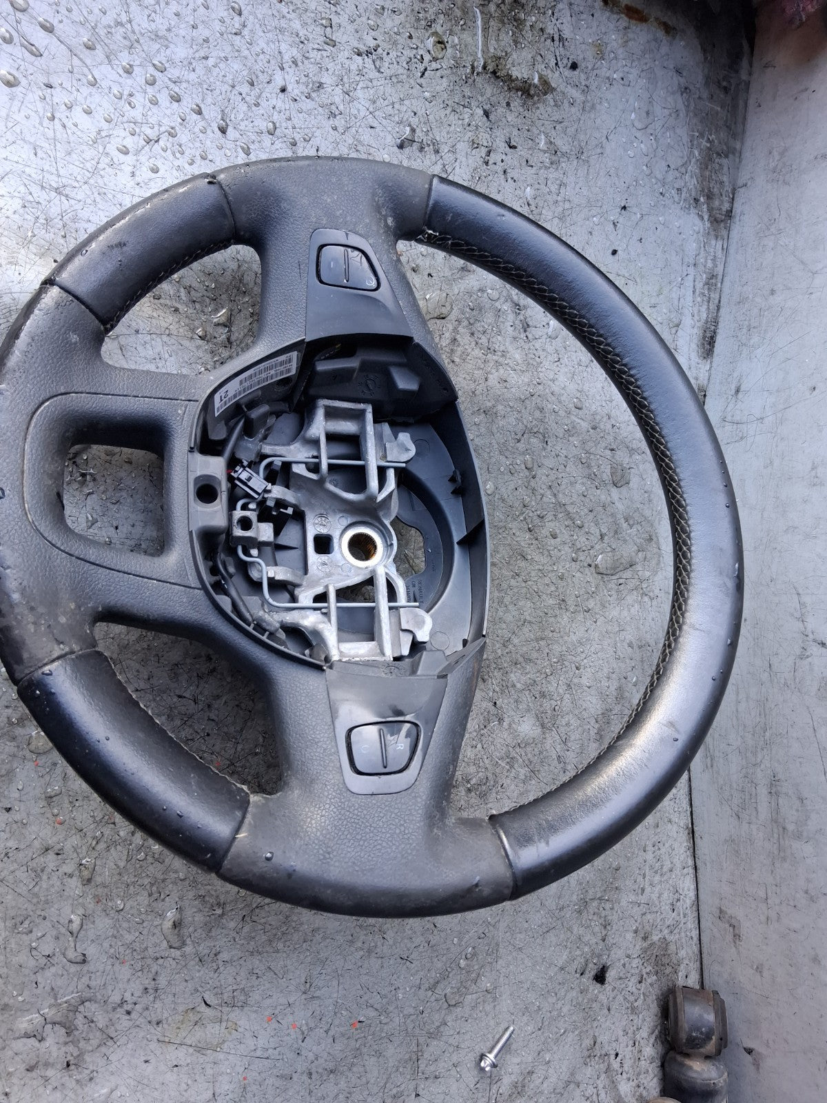VAUXHALL VIVARO MK2 2014 SPORTIVE STEERING WHEEL 93868108