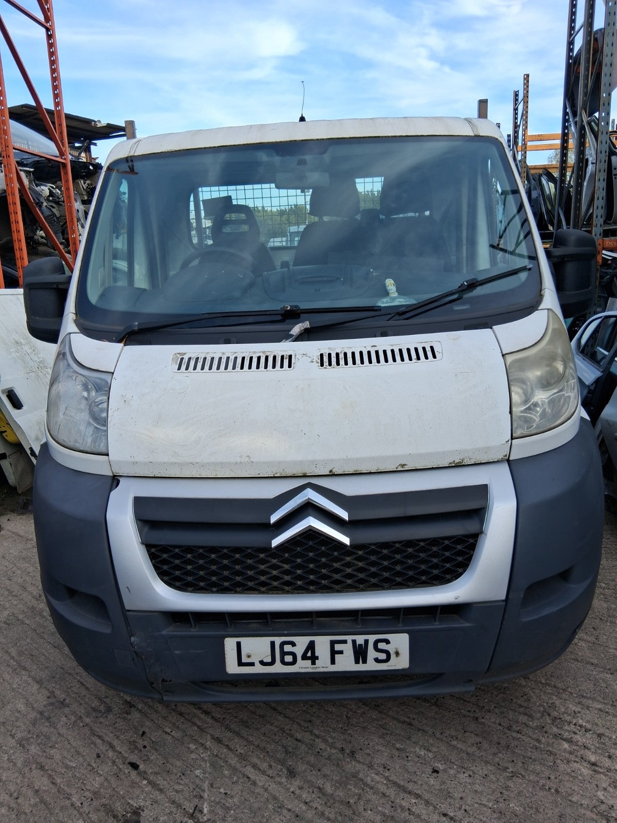 2014 CITROEN RELAY MK3 FRONT INTERIOR ROOF READING LIGHT