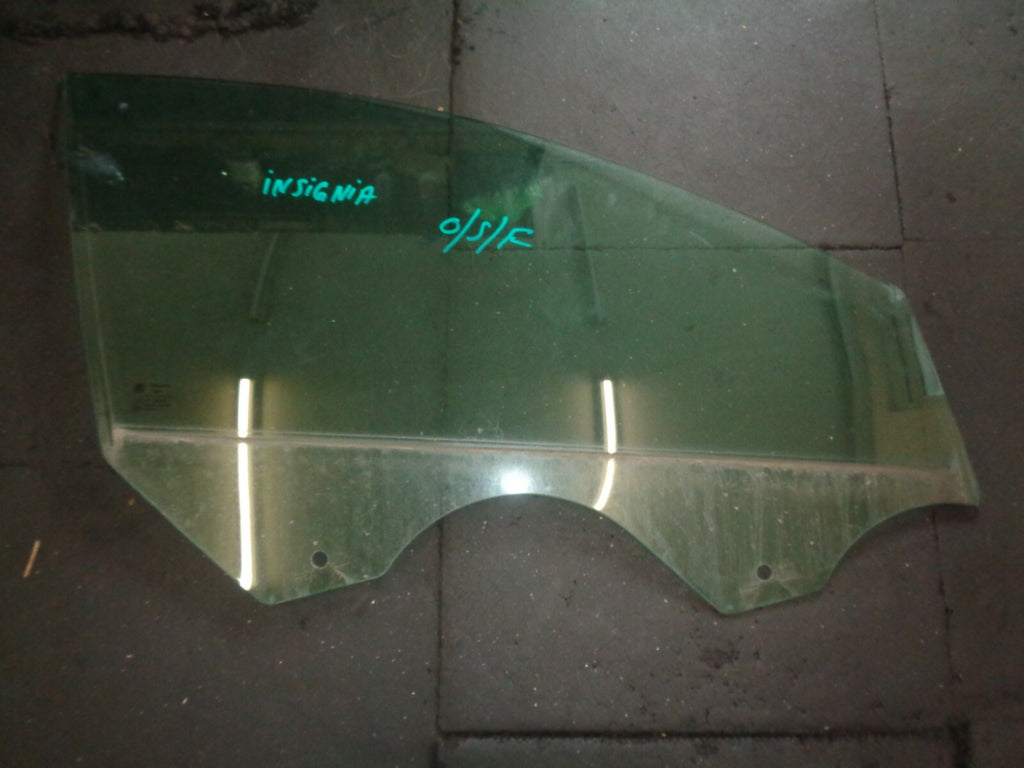 VAUXHALL INSIGNIA OSF DRIVER SIDE FRONT RIGHT DOOR WINDOW GLASS E1 43R00056