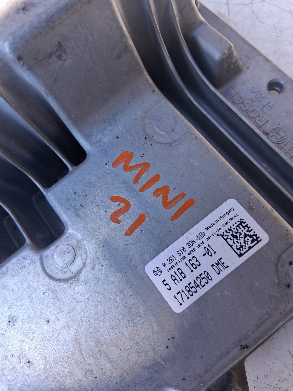 MINI CLUBMAN 2021  ENGINE CONTROL UNIT ECU 5A1B16301