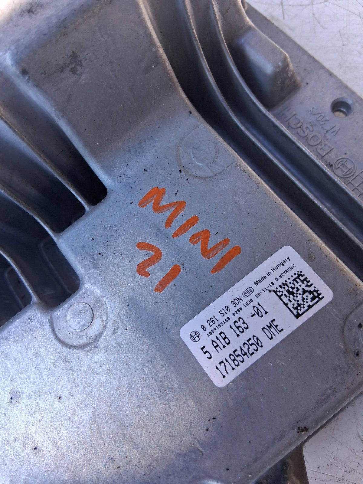 MINI CLUBMAN 2021  ENGINE CONTROL UNIT ECU 5A1B16301