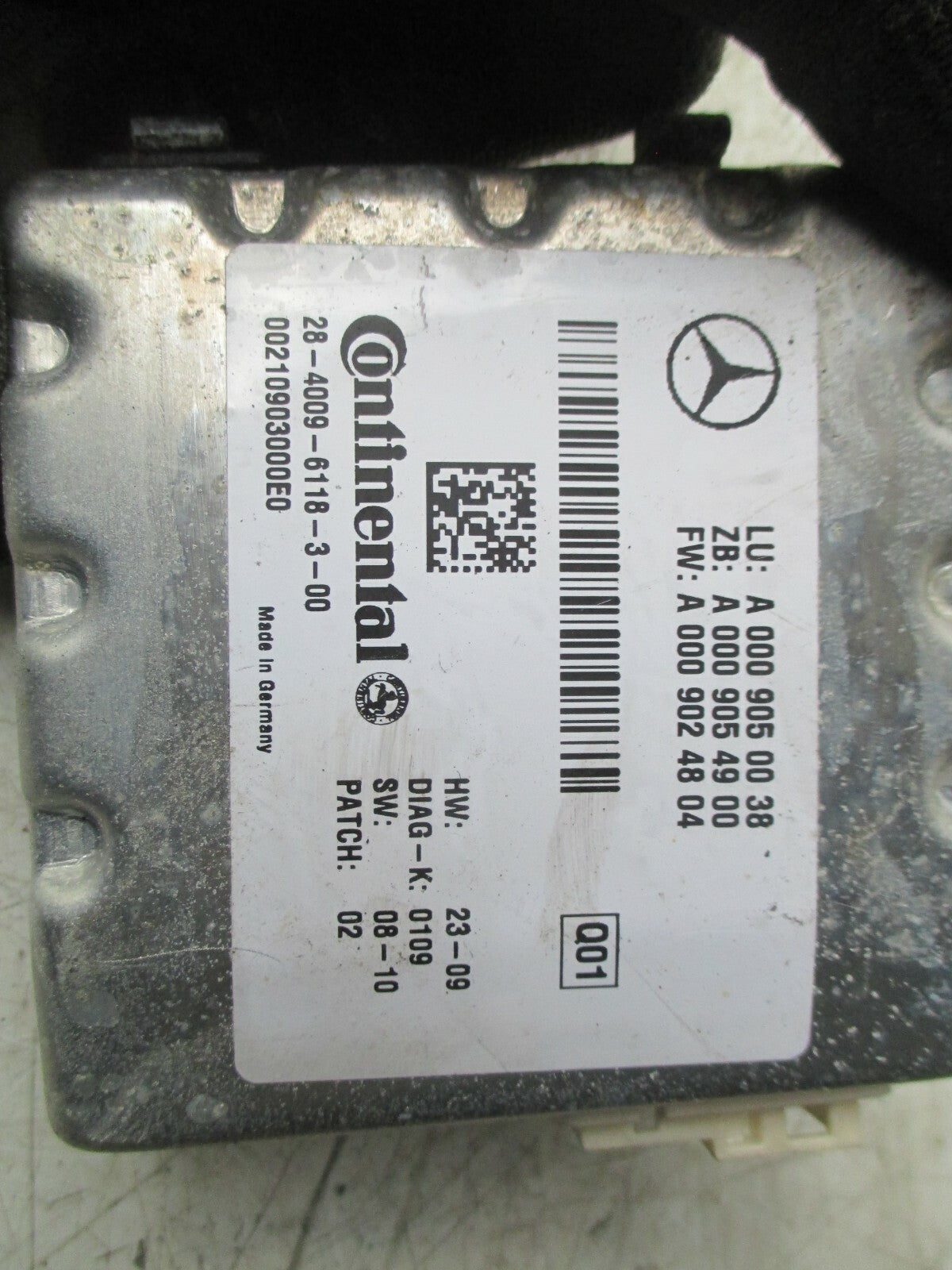 MERCEDES E CLASS W212 2010 WINDSCREEN CAMERA MODULE A00090520038