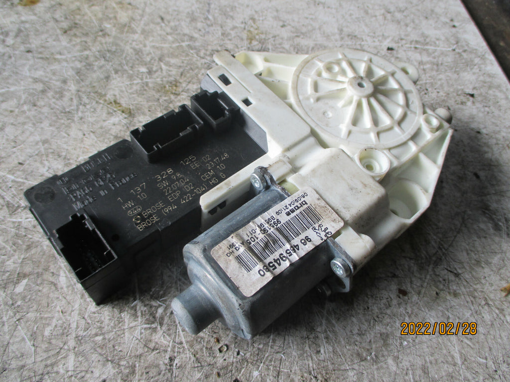 PEUGEOT 407 2004 NSF PASSENGER SIDE FRONT DOOR WINDOW SWITCH 9646594580