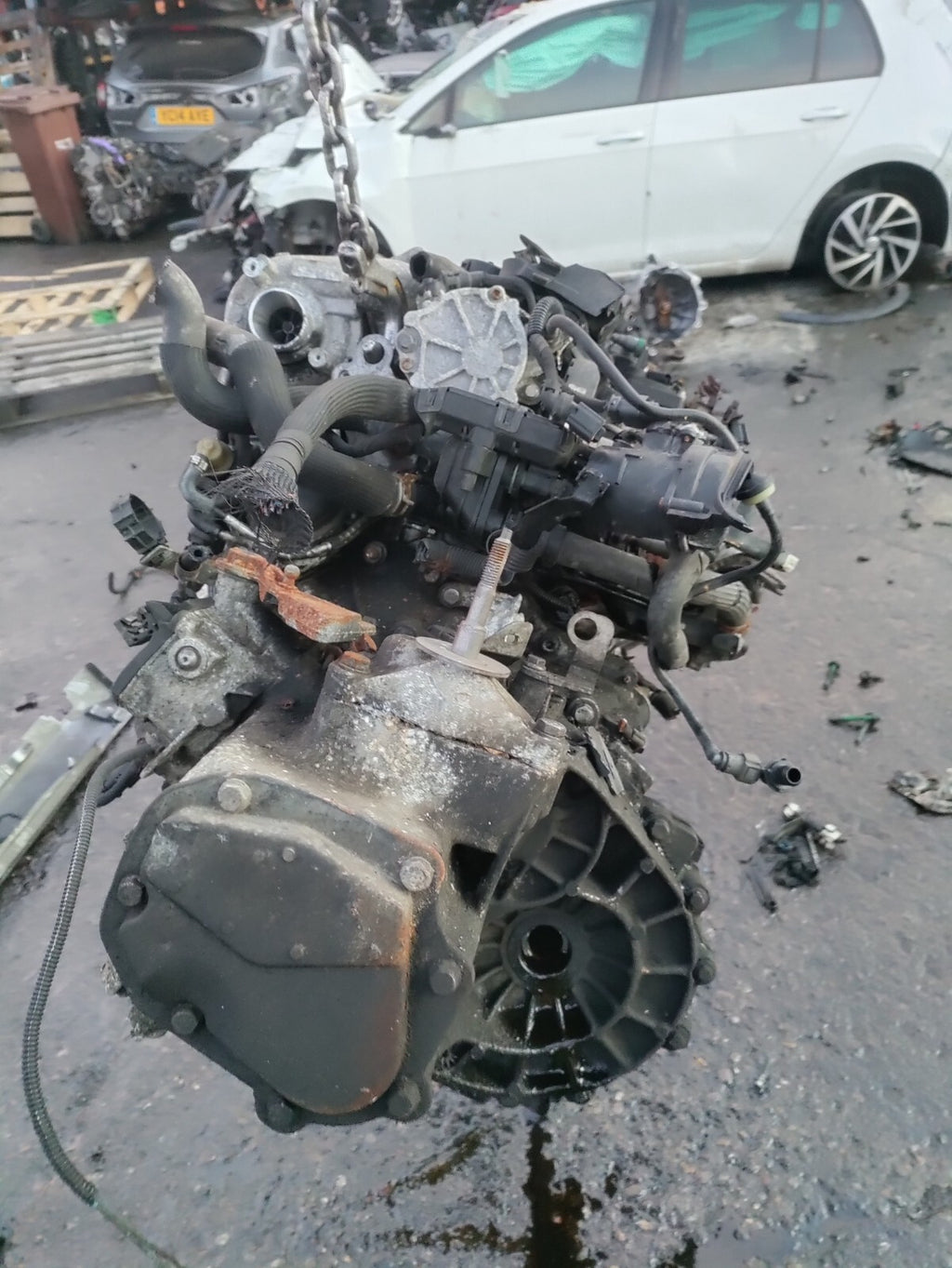 2013 PEUGEOT 5008 MK1 1.6 DIESEL ENGINE COMPLETE 156K  DV6C (9HD)