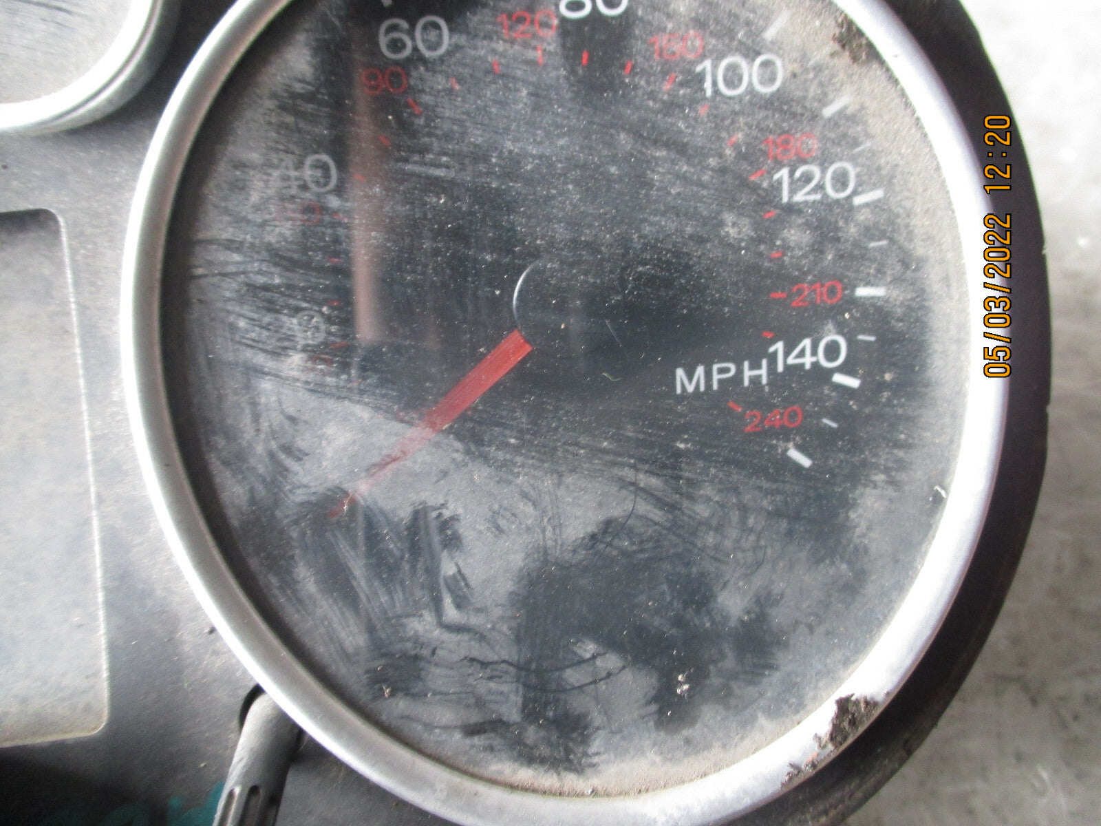 AUDI A2 2004 SPEEDOMETER INSTRUMENT CLUSTER 81117994