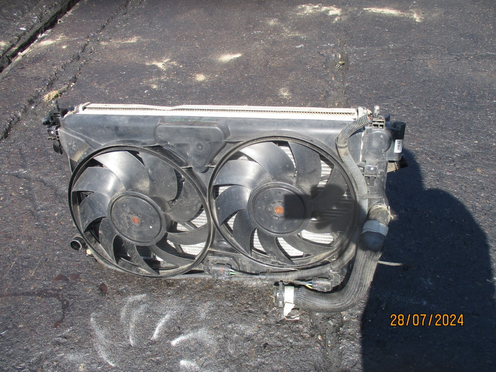 CHEVROLET CRUZE 2009 2.0 DIESEL MANUAL RADIATOR 13267647 52420519 RP 13