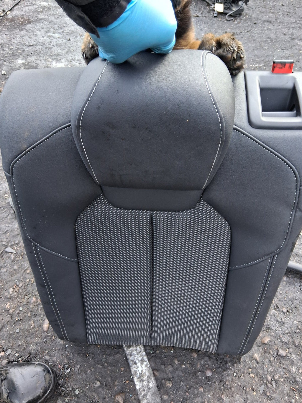 2024 AUDI A1 S LINE MK2 GB NSR PASSENGER SIDE REAR LEFT SEAT TOP ONLY