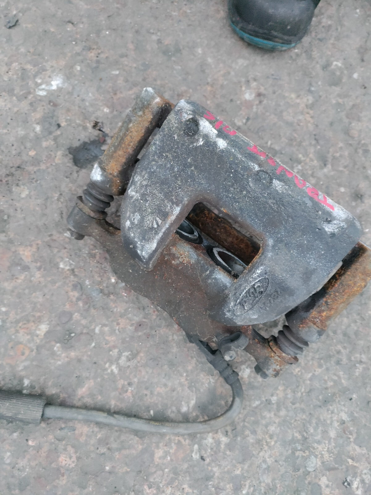 2021 FORD TRANSIT 350 MK8 FWD 2.0 DIESEL OSF DRIVER SIDE FRONT BRAKE CALIPER