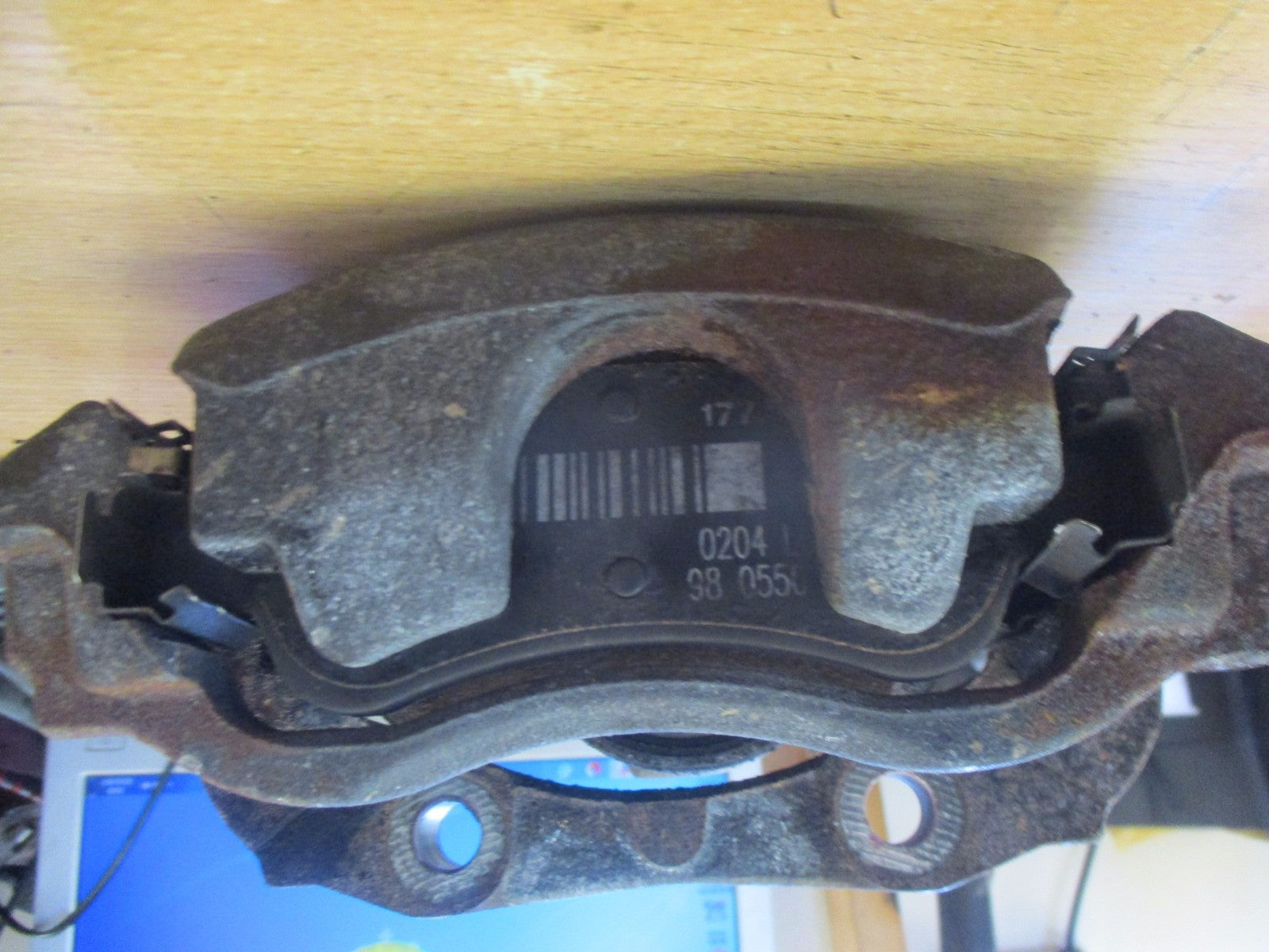 PEUGEOT 208 BRAKE CALIPER 2012-2016 OSF DRIVERS SIDE FRONT BOSCH 9805497780 D