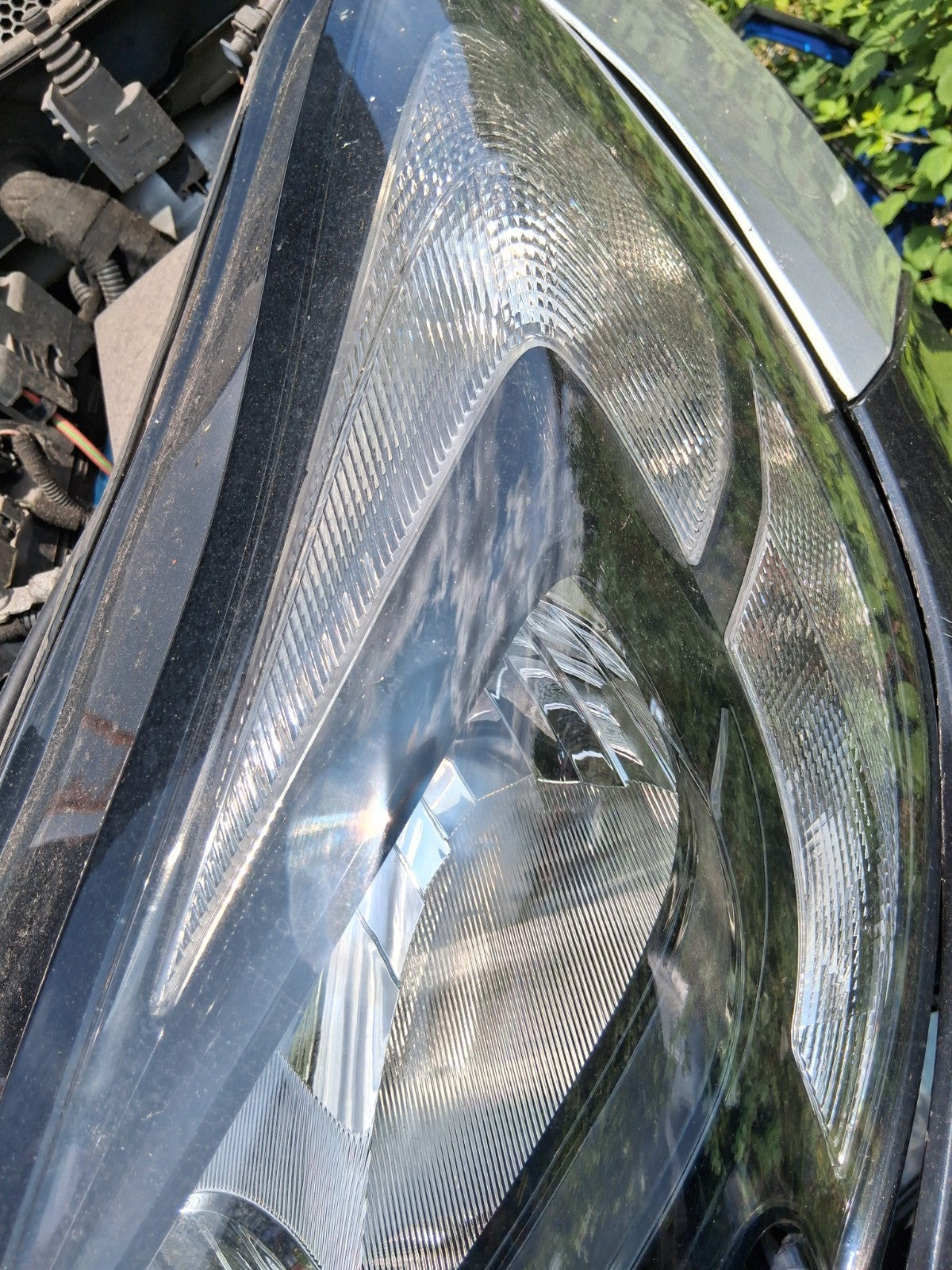 2017 VAUXHALL CORSA E 3 DOOR NS PASSENGER SIDE FRONT LEFT HEADLIGHT 39108225