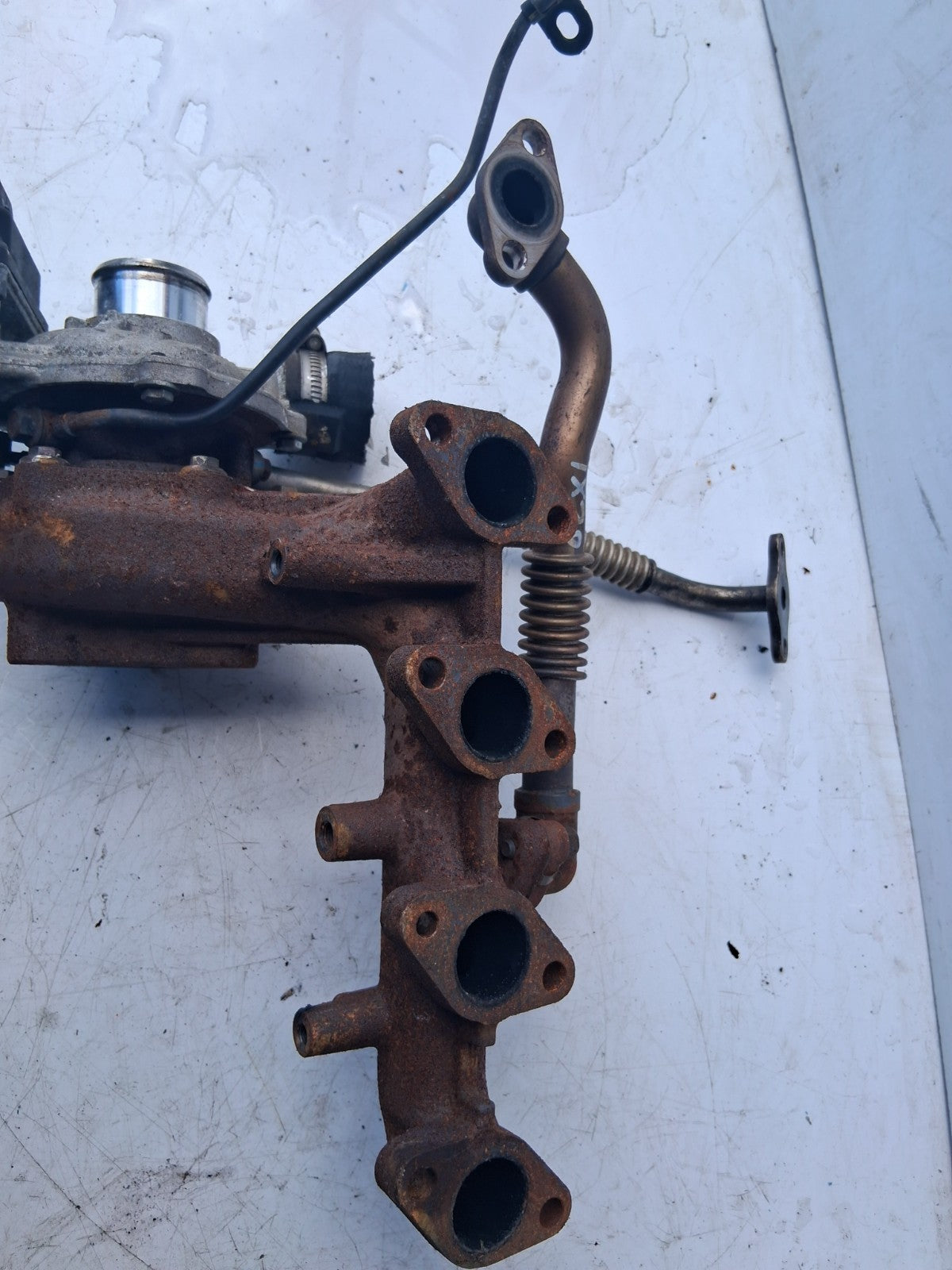 HYUNDAI I10 MK2 2015 TURBOCHARGER EXHAUST MANIFOLD 16351013565