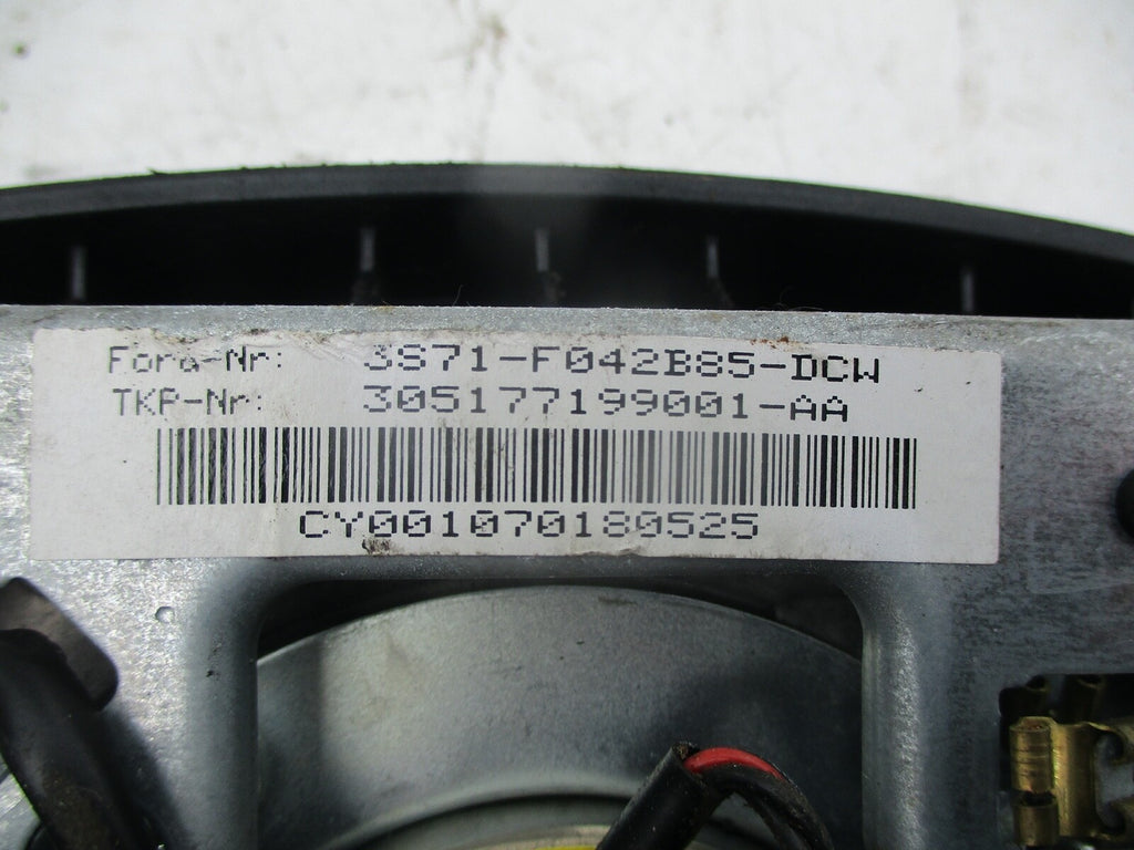 FORD MONDEO 2007 MK3 STEERING WHEEL SAFETY BAG 3S71-F042B85-DCW