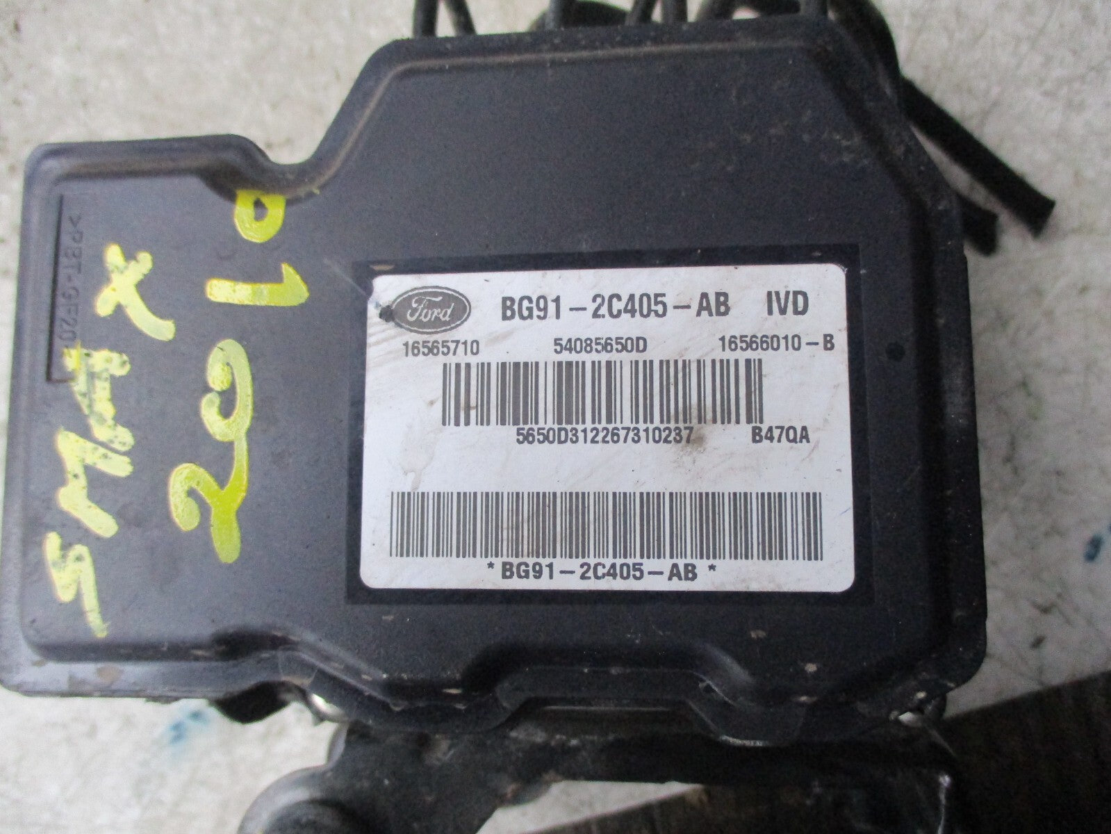 FORD S-MAX 2010 2.0 DIESEL ABS PUMP MODULE BG912C405AB